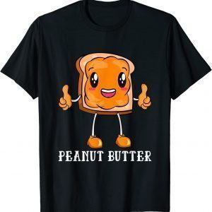 Kawaii Peanut Butter Jelly PB&J Halloween Matching Twins 2022 Shirt