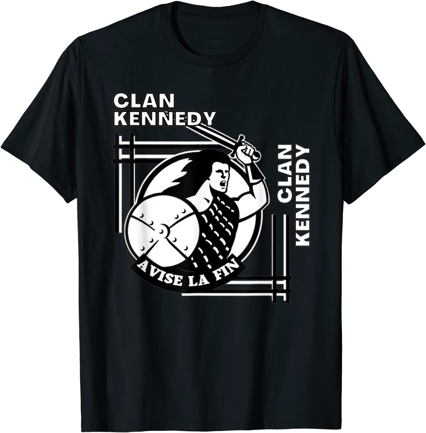 Kennedy Clan Gaelic Motto Swordsman 2022 Shirt