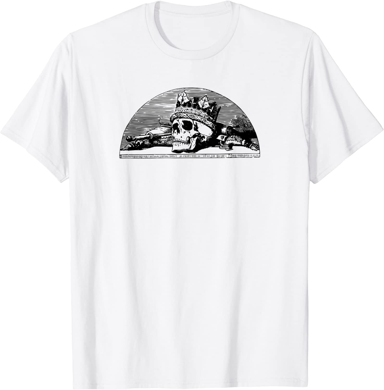 King of Skull Halloween Costume Classic Shirt