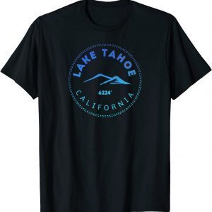 Lake Tahoe California Retro Mountain 2022 Shirt