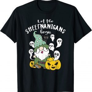 Let The Sheetnanigans Begin - Happy Halloween T-Shirt