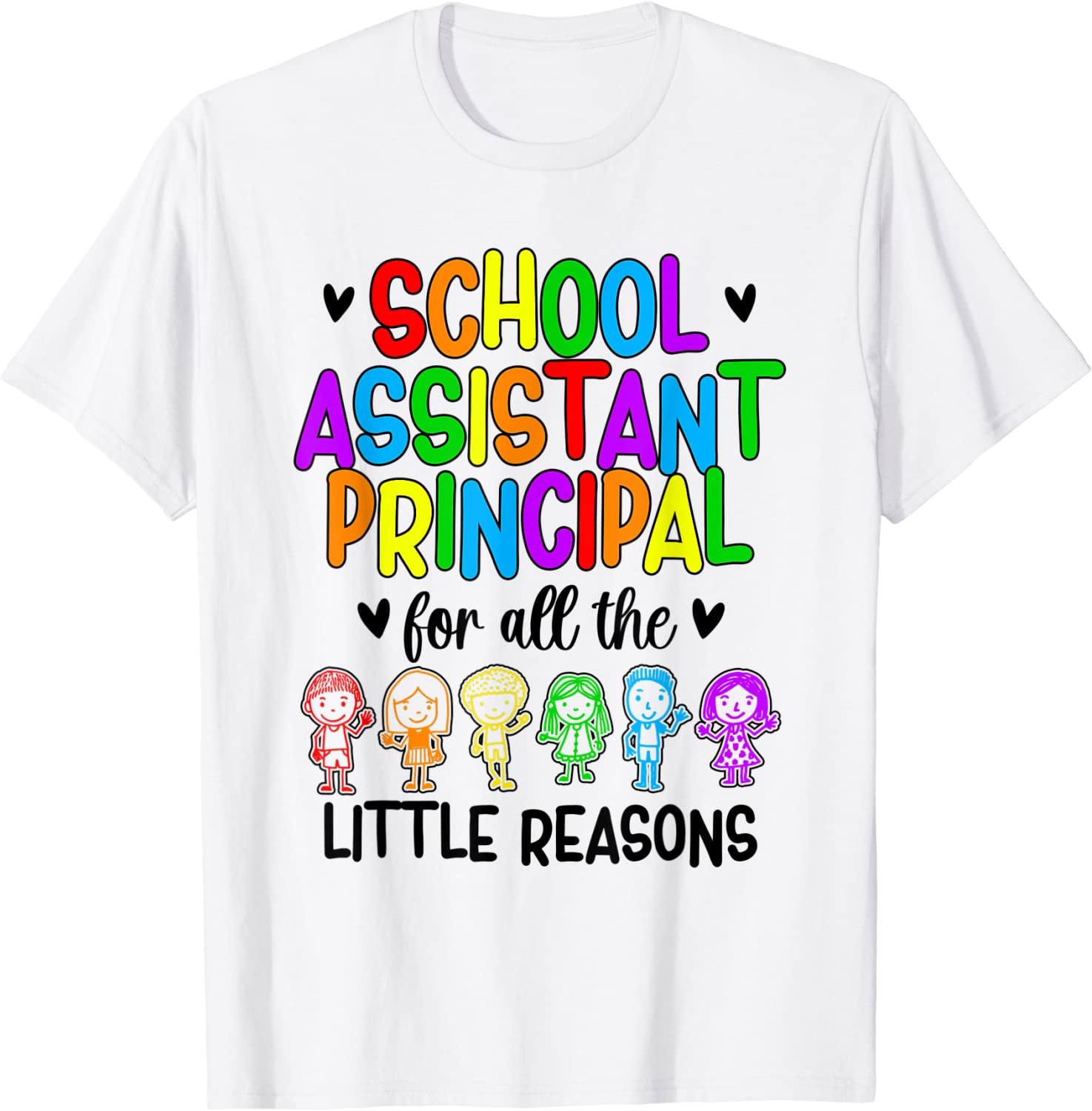 Little Reasons Assistant Principal Appreciation 2022 Shirt Teeducks