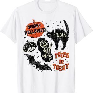 Spooky Halloween Trick Or Treat Classic Shirt