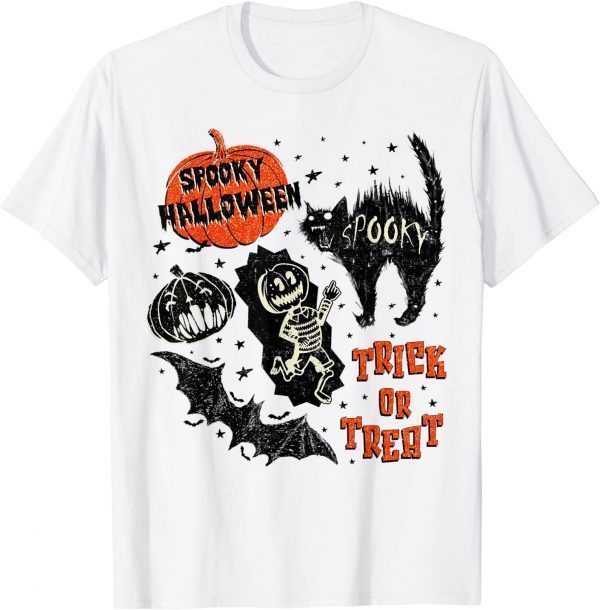 Spooky Halloween Trick Or Treat Classic Shirt