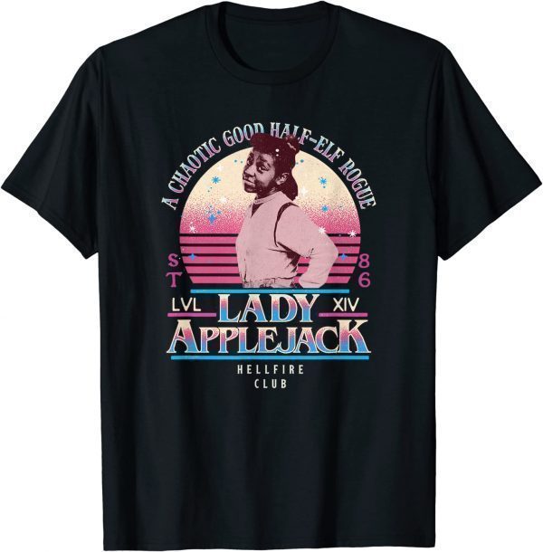 Stranger Things 4 Erica Lady Applejack Hellfire Club Poster 2022 Shirt