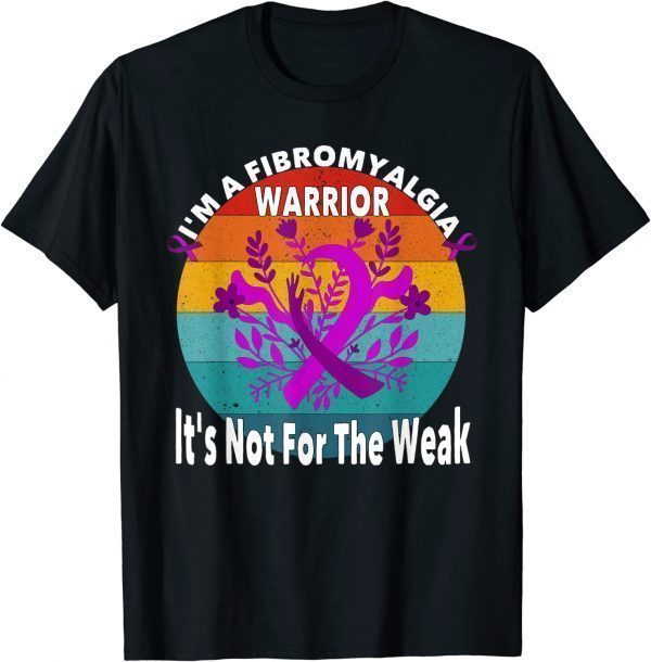 Strong Fibromyalgia Warrior Quote, Fibromyalgia Awareness Classic Shirt
