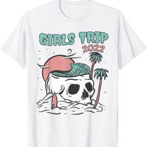 Summer Vacation Matching Girls Trip Tee Shirt
