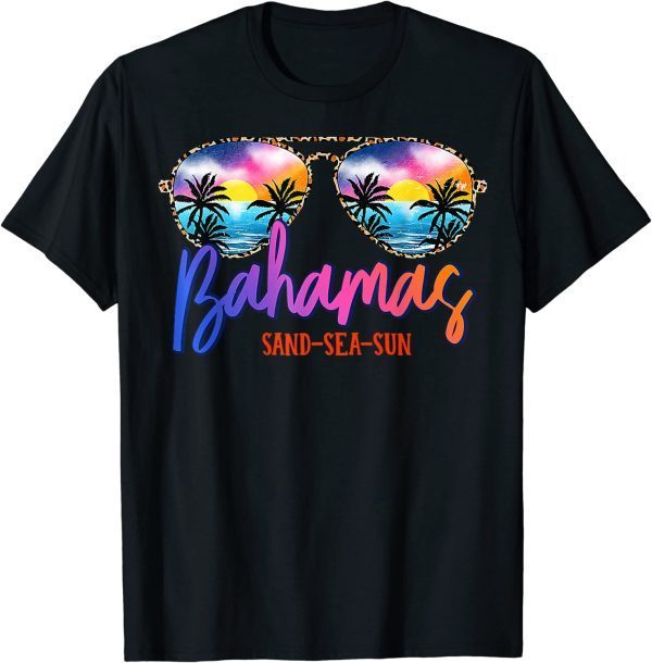 Sunglasses Bahamas Caribe Matching Vacation Family Group 2022 Shirt