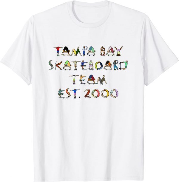 Tampa Bay Skateboard Team 813 Florida 2022 Shirt