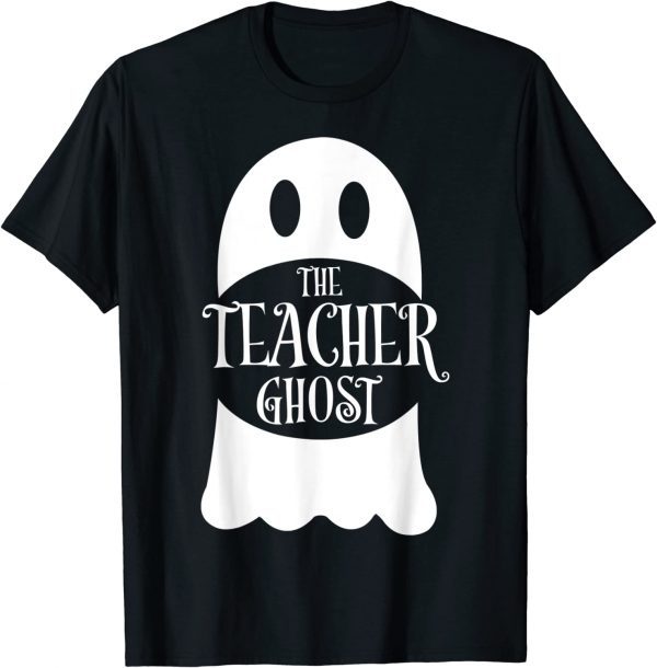 Teacher Ghost Matching Halloween Pajamas Family Teaching 2022 Shirt