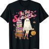 Tis' the Season Pumpkin Boo 60s 70s Hippie Halloween Costume Classic Shirt