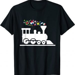 Train Latin Countries Flag Hispanic Heritage Month Culture 2022 Shirt