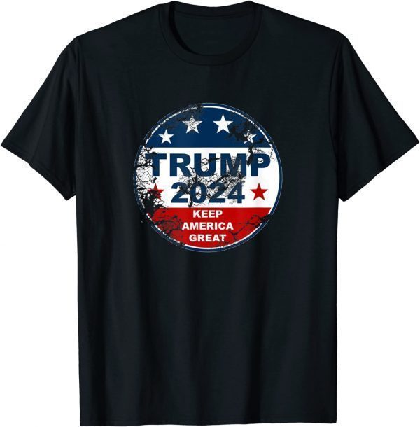 Trump 2024 - Four More in 24 - Distressed Classic Shirt