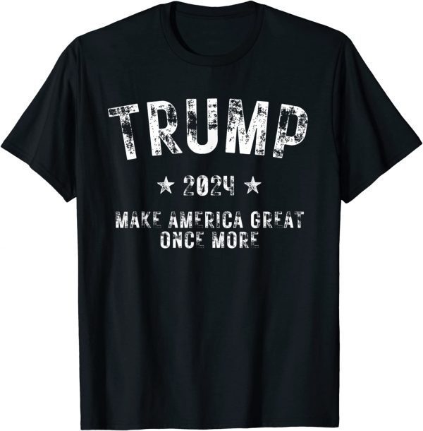 Trump 2024 Presidential Campaign Tee Shirt