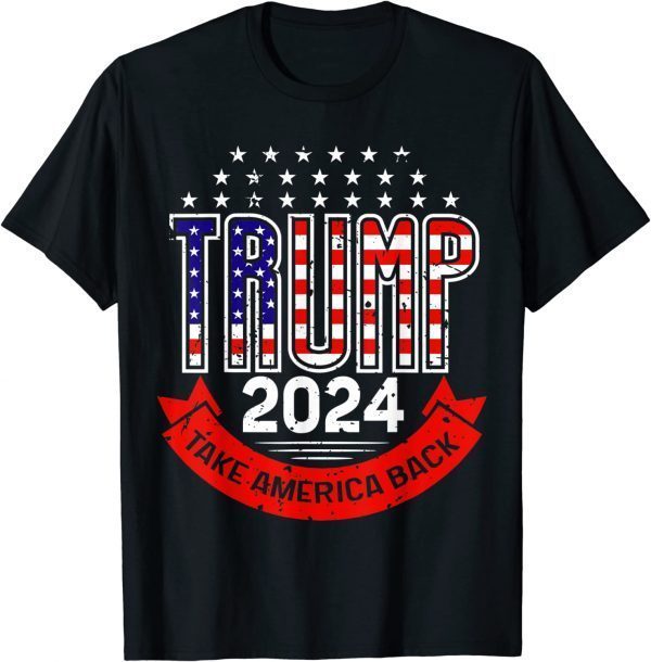 Trump 2024 Take America back Eagle save America again 2022 Shirt