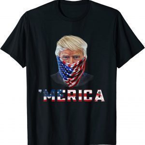 Trump 4th July Merica USA Flag 2022 Shirt