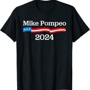 Trump Mike Pompeo 2024 USA Flag 2022 Shirt