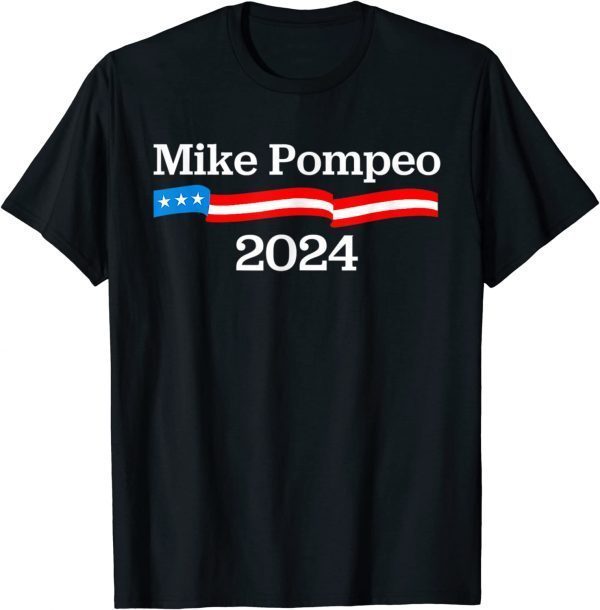 Trump Mike Pompeo 2024 USA Flag 2022 Shirt