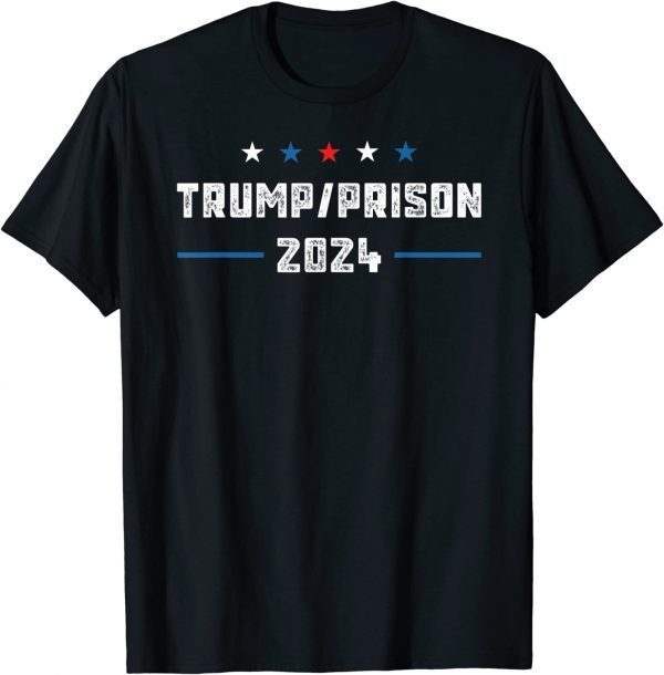 Trump Prison 2024 AntiTrump Jail Trump Protest The Big Lie T-Shirt