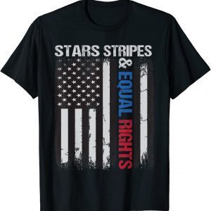 Vintage American Flag Pro Choice Stars Stripes Equal Rights 2022 Shirt