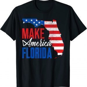 Vintage Make America Florida Trump DeSantis 2024 Election 2022 Shirt