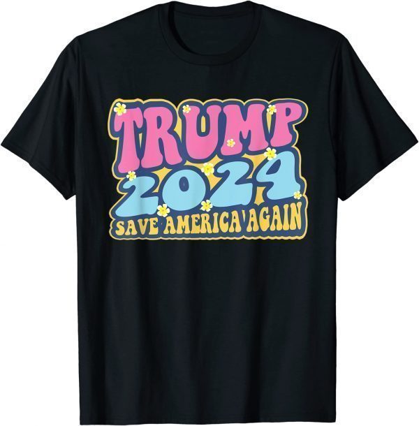 Vote Trump Vintage Retro Wavy - Pro trump 2024 Limited Shirt