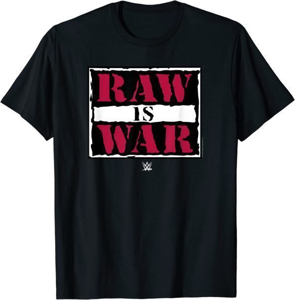 WWE Raw Is War Box Logo 2022 Shirt