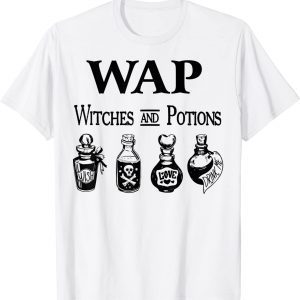 Wap Witches And Potions Halloween Witches Classic Shirt