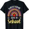 Welcome Back to School Survival Math Quiz Rainbow 2022 Shirt