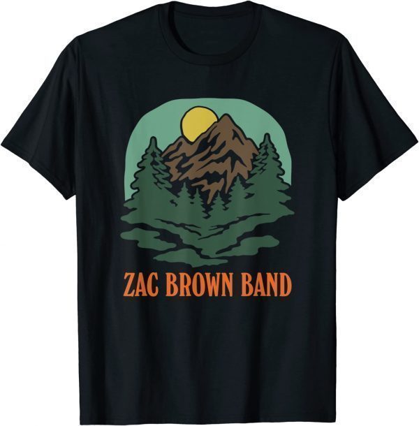 Zac Brown Band - MoZac Brown Band - Mountain Logo 2022 Shirtuntain Logo 2022 Shirt