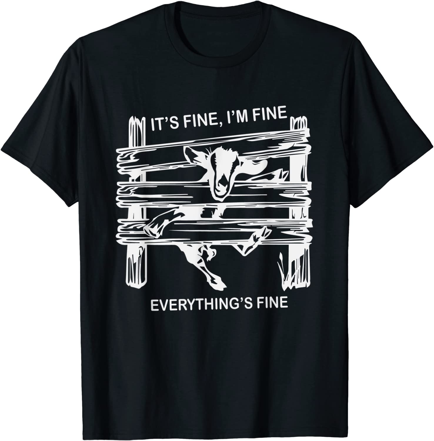 goat it's fine i'm fine everything is fine 2022 Shirt