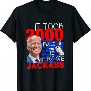 it took 2000 mules to install one jackass 2022 Shirt