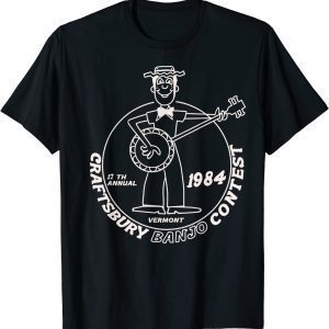 1984 Craftsbury Banjo Contestt 2022 Shirt