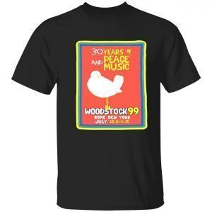 30 years of and peace music woodstock 9 rome new york Classic shirt