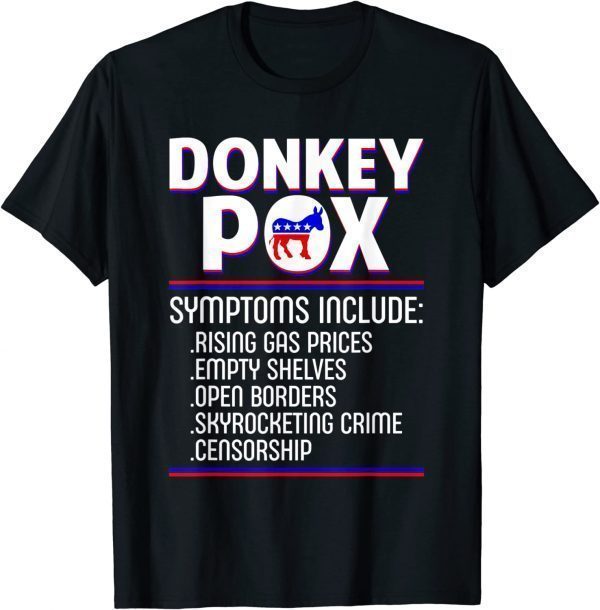 American Anti Biden Donkey Pox Classic Shirt