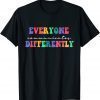 Autism Awareness Support, Everyone Communicates Differently Classic Shirt