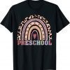 Back To School Preschool Rainbow Leopard 2022 Shirt