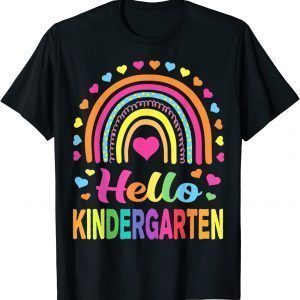 Back to School Hello Kindergarten Squad Teachers & Students 2022 Shirt