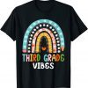 Back to School Third Grade Vibes Teachers & Students Classic Shirt