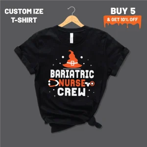 Bariatric Nurse Crew Halloween 2023 Shirt