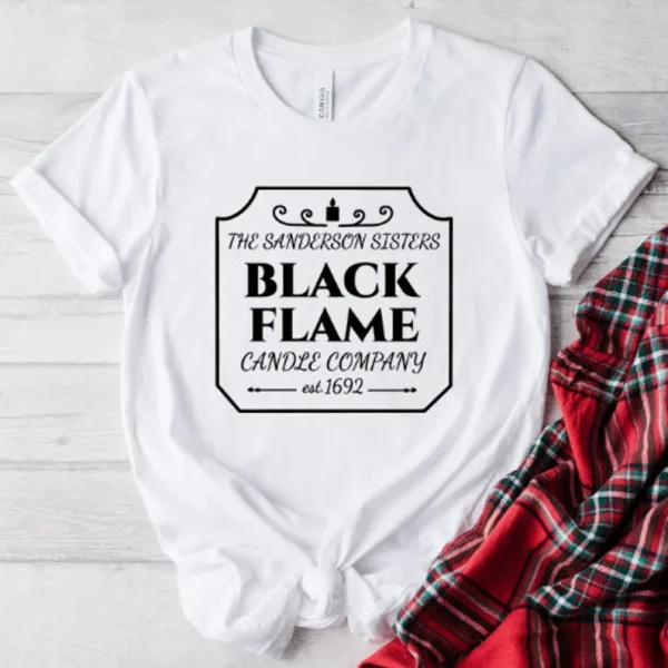 Black Flame Candle Company Halloween 2022 Shirt