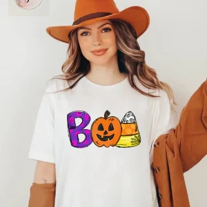 Boo Doodle Letters Halloween 2022 Shirt
