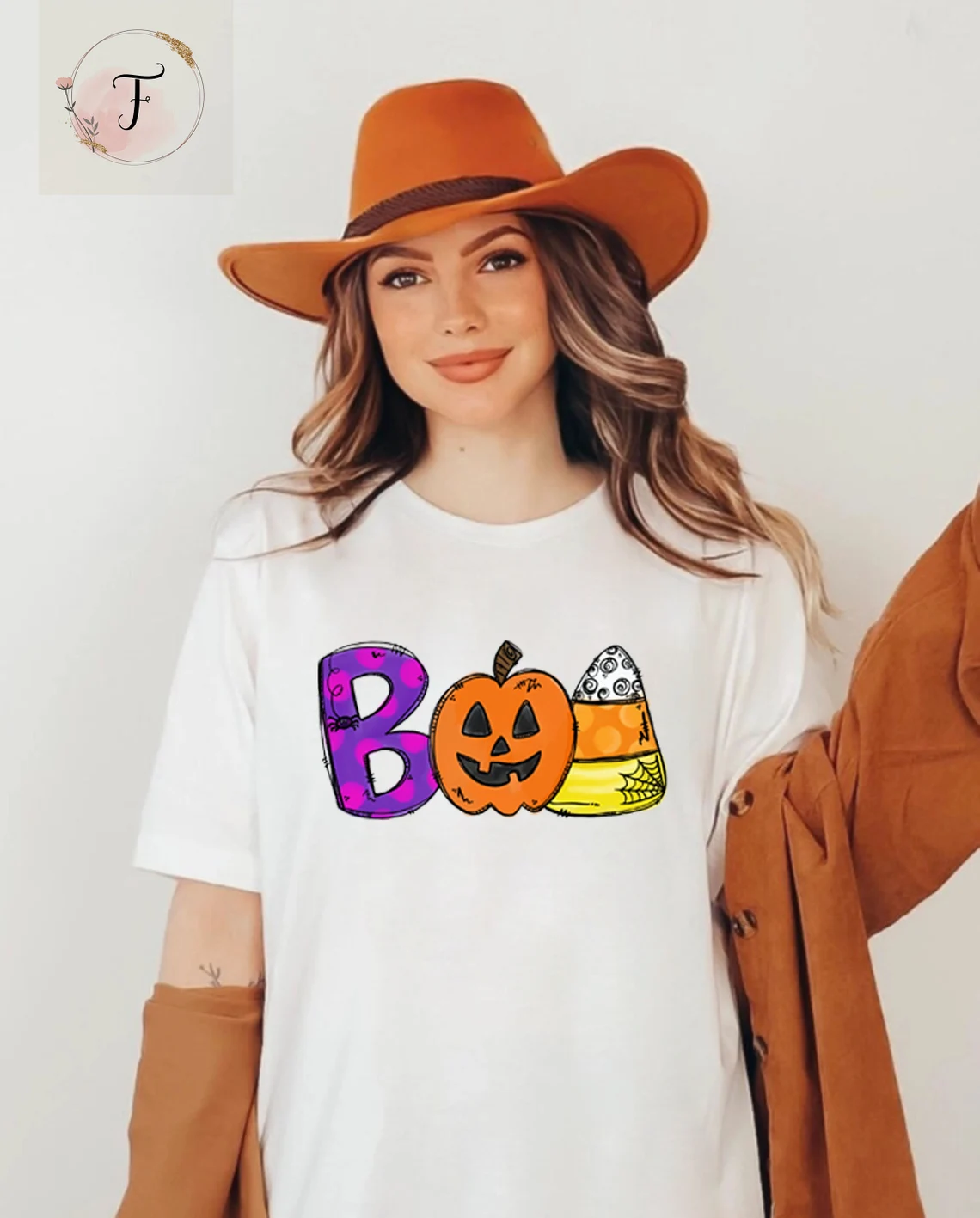 Boo Doodle Letters Halloween 2022 Shirt