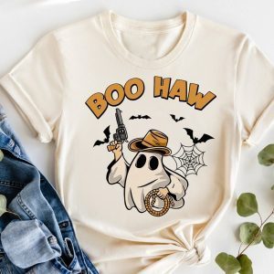 Boo Haw Ghost Halloween 2023 Shirt