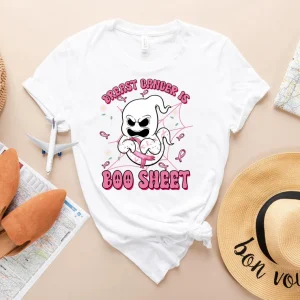 Breast Cancer Is Boo Sheet Halloween 2022 Shirt