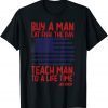 Buy A Man Eat Fish, The Day, Teach Man, Joe Biden USA Flag Classic Shirt
