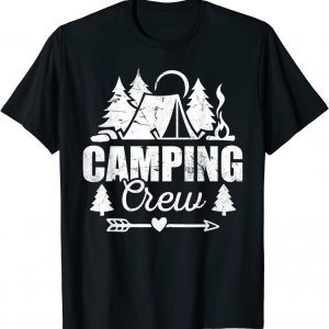 Camping Crew Family Outdoor Sunset Summer Camp Lover Classic Shirt
