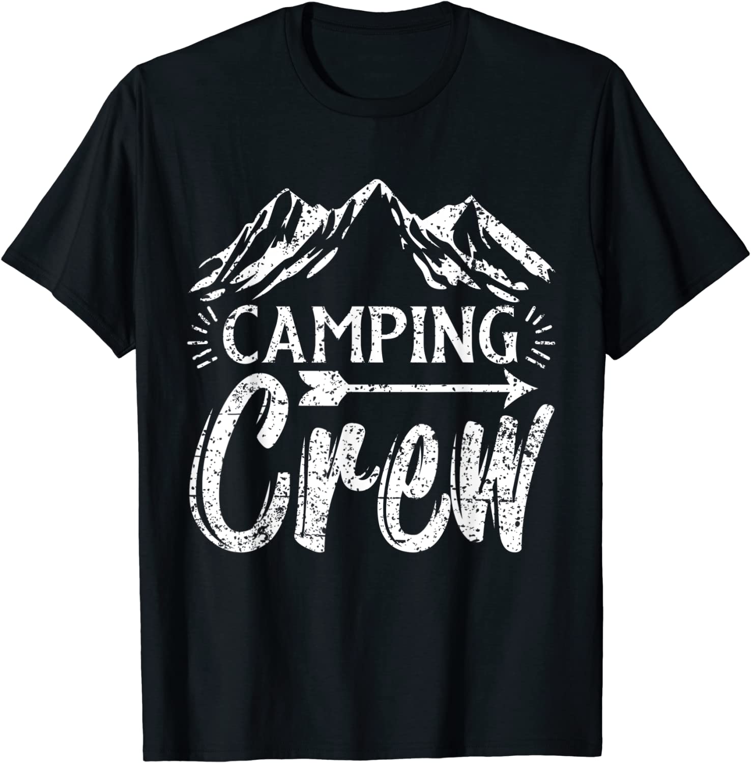 Camping Matching Camper Group Camping Crew T-Shirt