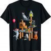Cat Horror Movies Cute Halloween for Cat Kitty Lovers 2022 Shirt