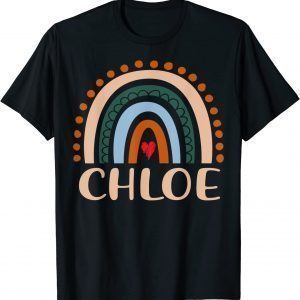 Chloe Name Personalized Rainbow Chloe Classic Shirt
